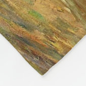 ヘイ・ファーム・ライフを持ち帰るウィリアム・ブラックロック フリースブランケット (角)