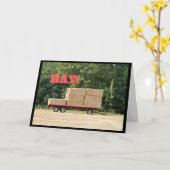 ヘイ！元気だった？グリーティングカード カード (黄色い花)