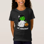 ヘイGhoulfriendハロウィンガールかわいい Tシャツ (正面)