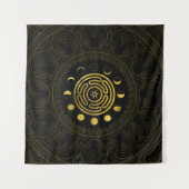 ヘカテとムーンズの車輪 タペストリー (正面(横))