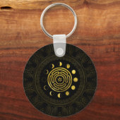 ヘカテとモーンの車輪 キーホルダー (正面)