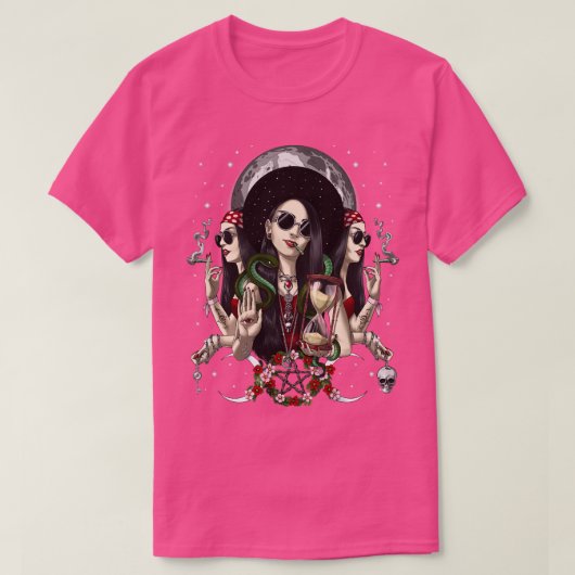 ヘカテの三月女神 Tシャツ (デザイン正面)