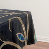 ヘカテホイールオーナメント大理石と金ゴールド テーブルクロス (インサイチュ)