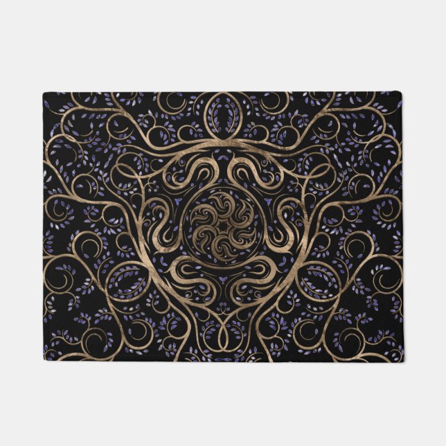 ヘカテホイールオーナメント ドアマット (正面)