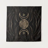 ヘカテホイール三輪月 タペストリー (正面(横))