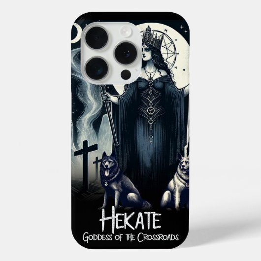 ヘカテー 十字路の女神 幽霊の魂 Case-Mate iPhoneケース (裏面)