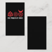 ヘカテ三輪角神の力 名刺 (正面/裏面)