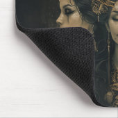 ヘカテ、魔術の女神、トリプルムーン女神 マウスパッド (コーナー)