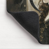 ヘカテ、魔術の女神、トリプルムーン女神 マウスパッド (コーナー)