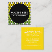 ヘキサのハニカムカード スクエア名刺 (正面/裏面)