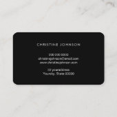 ヘキサフェイクゴングリッタービーon black 名刺 (裏面)