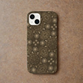 ヘキサモダンセピアゴールデンウルシ科 Case-Mate iPhoneケース