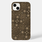 ヘキサモダンセピアゴールデンウルシ科 Case-Mate iPhoneケース (裏面)