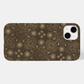 ヘキサモダンセピアゴールデンウルシ科 Case-Mate iPhoneケース (裏面 (横))