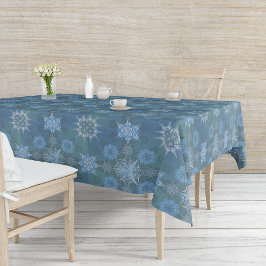 ヘキサ三角形yantra碑文（新バージョン） テーブルクロス