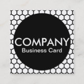 ヘキサ会社カード スクエア名刺 (裏面)