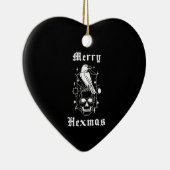 ヘキシマスメリーウィッチスカルウィッチク不気味クラフト セラミックオーナメント (右)