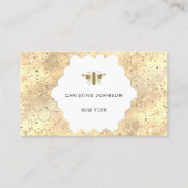 ヘキセンミツバチ 名刺 (正面)