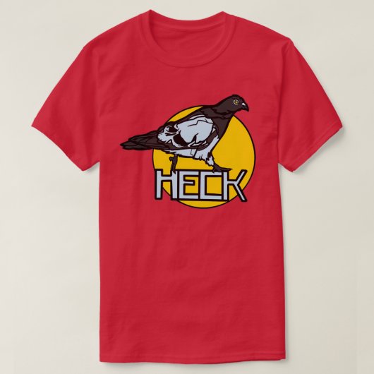 ヘキンピジョン Tシャツ (デザイン正面)