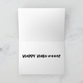 ヘギー・ハロウィンカード カード (内部)