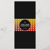 ヘクサ ハニカム エーピアリー ハニー ビー メニュー (裏面)