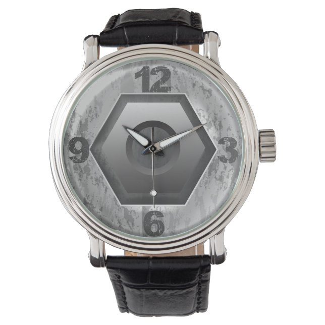 ヘクスクルクロノメーター 腕時計 (正面)