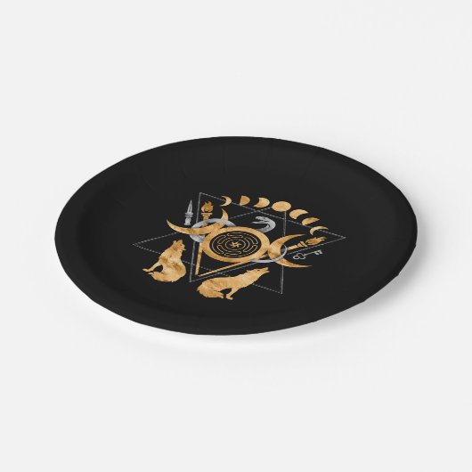 ヘクターの記号 ペーパープレート (アングル)