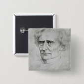 ヘクターベルリオーズのポートレート 缶バッジ (正面&裏面)