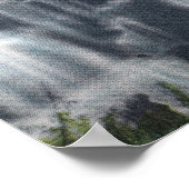 ヘクター滝ズニアセネカレイクビュー ポスター (角)