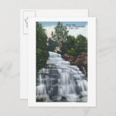 ヘクター滝ズニアセネカレイクビュー ポストカード (正面/裏面)