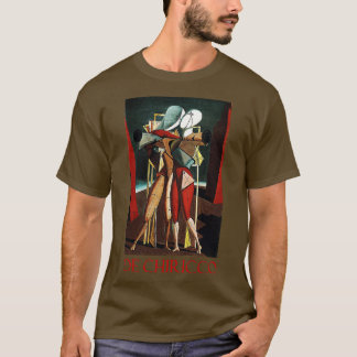 ヘクトールとアンドロマケー1912年ジョルジョ・デ・チリコ Tシャツ