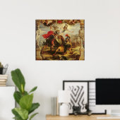 ヘクトールを倒すアキレス, 1630年~32年 ポスター (ホームオフィス)