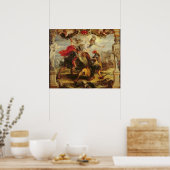 ヘクトールを倒すアキレス, 1630年~32年 ポスター (キッチン)