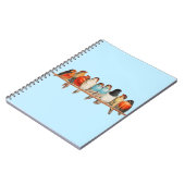 ヘクトール・ジャコメリによる一匹の鳥 ノートブック (左側)