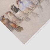 ヘクトール・ジャコメリによる鳥の群れ(1880) 薄葉紙 (詳細)