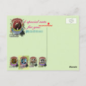 ヘクトール・ベアリオBear Animal Composer Berlioz ポストカード (裏面)