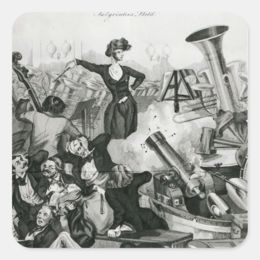 ヘクトール・ベリオスのコンサート スクエアシール (正面)