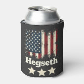 ヘグゼストランプ政権アメリカ国旗 缶クーラー (缶正面)