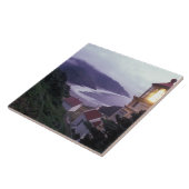 ヘケタのオレゴン州沿岸の霧の多い日 タイル (側面)