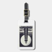 ヘケタヘッドライトハウスオレゴン月 ラゲッジタグ (正面縦)