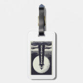 ヘケタヘッドライトハウスオレゴン月 ラゲッジタグ (裏面縦)