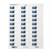 ヘケタヘッドライトハウスリターンラベル ラベル (フルシート)