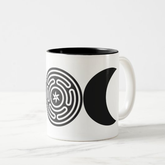 ヘケートウィッチクラフトツートーンコーヒーマグ ツートーンマグカップ (正面右)