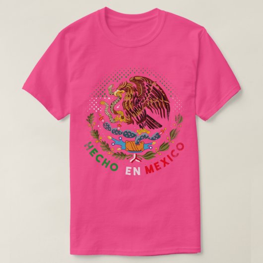 ヘコエンメキシコレトロメキシ誇りを持ったコ Tシャツ (デザイン正面)
