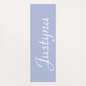 ヘザーエレガント名 |スタイリッシュシンプル ヨガマット (裏面)