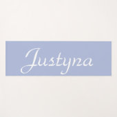 ヘザーエレガント名 |スタイリッシュシンプル ヨガマット (正面(横))