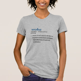 ヘザーグレーで定義されたWoke Tシャツ