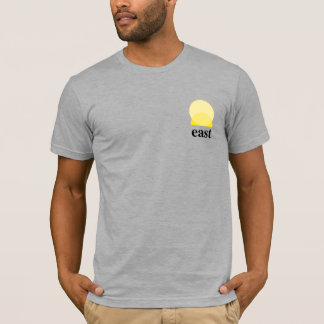 ヘザーグレーの男のTシャツ Tシャツ