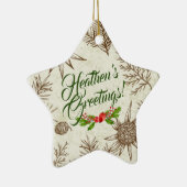 ヘザーズグリーティングスアサイストオーナメント セラミックオーナメント (右)