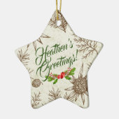 ヘザーズグリーティングスアサイストオーナメント セラミックオーナメント (左)